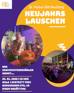 Ankündigung mit Bild des Veranstaltungsortes